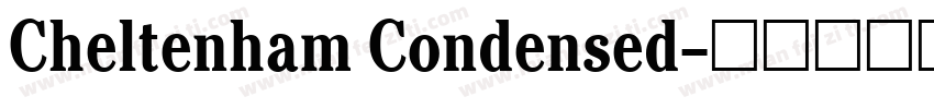 Cheltenham Condensed字体转换